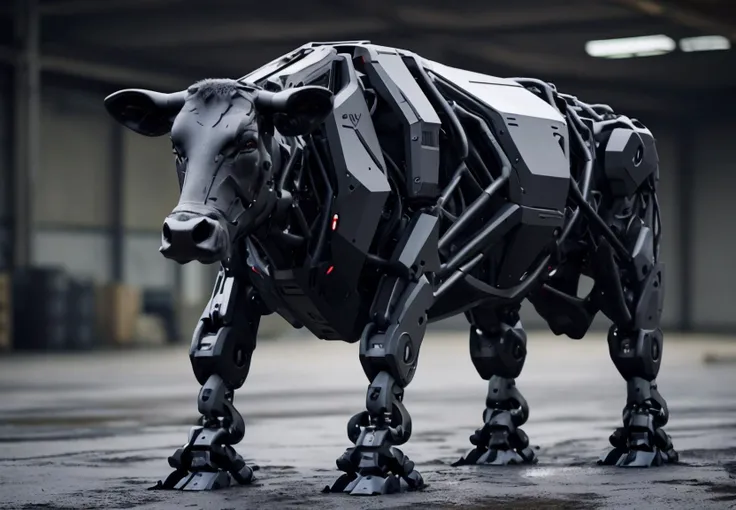 Boston dynamics armored cow