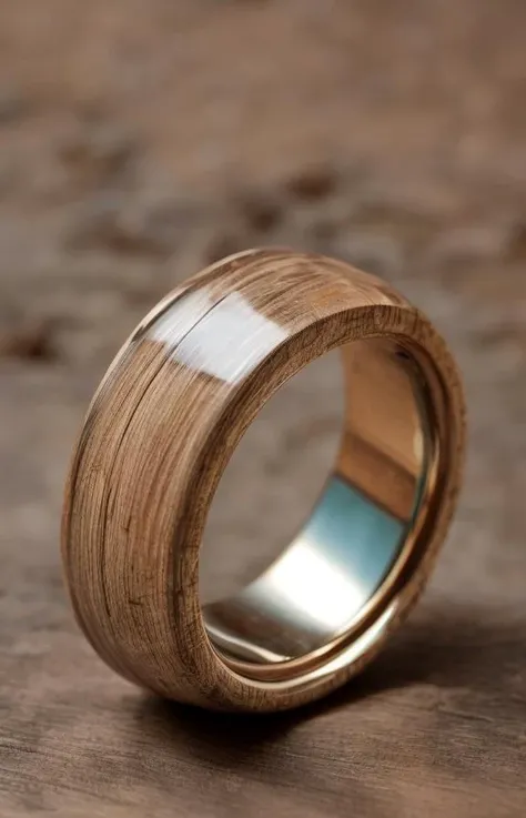 "Jax's Focus": A minimalist ring made of polished wood, with a small, rounded lens in the center that glows faintly with a concentrated beam of light. Helps the wearer maintain their concentration and focus, improving their ability to aim and shoot projectiles. masterpiece, 8k, perfect quality , realistic,ultraclear detailed , detailed background <lora:add_detail:0.7>