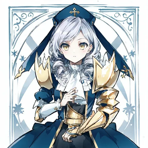 dlanor, 1girl, gauntlet  <lora:dlanor-000002:0.7> <lora:envybetterhandsLocon_beta2:0.8>