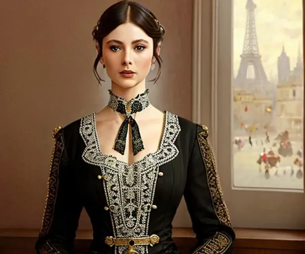 photo of (( <lora:thomckenzie-000002:0.8>)), wearing elegant dress steampunk items, modern day in Paris , intricate, elegant, highly detailed, digital painting, artstation, concept art, smooth, sharp focus, illu0.8ation, art by artgerm and greg rutkowski and alphonse mucha
