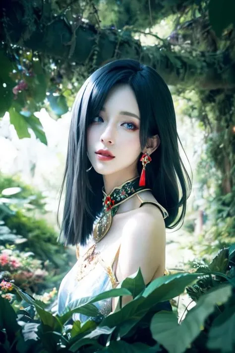 Are you okay、(Best illustrations)、8K UHD resolution、Intricate details、最high quality、Realistic、Ultra-detailed、Best lighting、Best Shadow、Soft lighting、Ultra HD、Dungeons and Dragon、cave、Dungeons、 Necromancer、night、Dark Style、Succubus、Devil&#39;s Daughter、Bat Wings，(((Devil horns)))、((((Black-rimmed round glasses))))、(((Huge boobs)))、(Devil&#39;s Tail)、(Red eyes glow:1.6)、masterpiece、Beautiful Face、Tyndall effect、Photo Real、(High Definition Skins:1.2)、8KUHD、Digital SLR、high quality、picture、High resolution、 Absurd、Ponytail Distortion、The optimal ratio is four fingers to one thumb、1 girl、hair ornaments、Red Shiny Gem Necklace、gem、Beautiful expression、Body Up、Big breasts are important、Tight waist、Wide ass、Tyndall effect、Photorealistic、(High Definition Skins:1.2)、