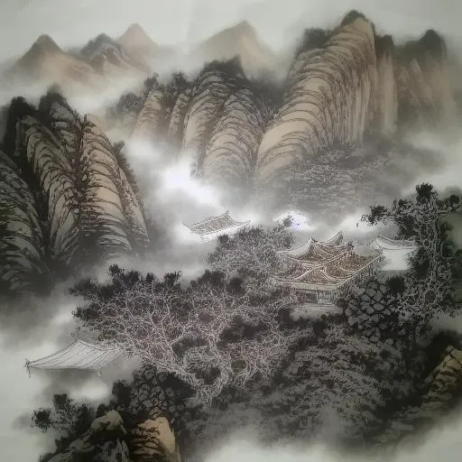 a photo of shanshui by jinliang <lora:test_diffusers-1000:1>
