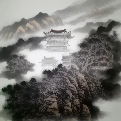 a photo of shanshui by jinliang <lora:test_diffusers-1000:1>
