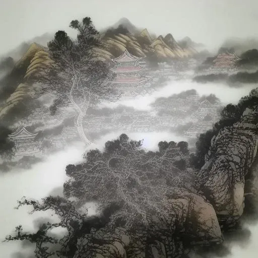 a photo of shanshui by jinliang <lora:test_diffusers-1000:1>