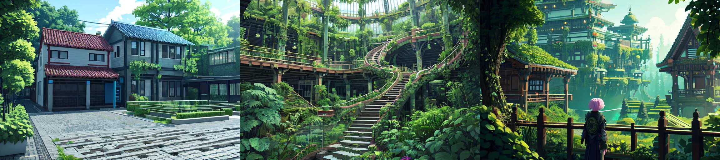 highly insanely detailed, masterpiece, top quality, best quality, highres, 4k, 8k, RAW photo, (very aesthetic, beautiful and aesthetic),
__lazy-wildcards/subject/env-elem-punk/solarpunk/prompts__,
(1girl:1.3), 1other,
{0.3::(__lazy-wildcards/subject/costume-ethnicity-body-skin-tone/dark-skinned/prompts__:1.1)|},
{__lazy-wildcards/prompts/hair__|},
{0.3::__lazy-wildcards/subject/costume-ethnicity-race/furry/prompts__|},
__lazy-wildcards/dataset/background__,âââ