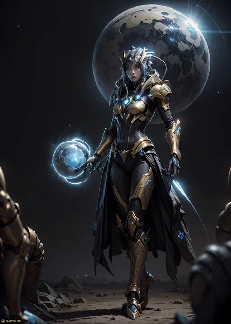 2d artwork, <lora:Protoss:0.7>, a mechanized alien with golden armour, energy blades, blue forcefield, starcraft 2 aesthetics, futuristic, breathtaking background <lora:epi_noiseoffset2:0.8>
BREAK
outdoors, japanese ghost village, night sky, raytracing <lora:add_detail:1>