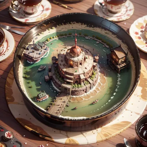 mini\(ttp\), (8k, RAW photo, best quality, masterpiece:1.2), shanghai city, miniature, landscape, glass bowl <lora:miniature_V1:0.8>