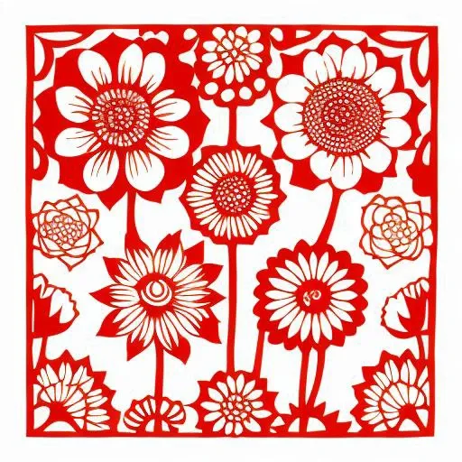 <lora:papercutcd-000007:0.8>, papercutcd, lotus