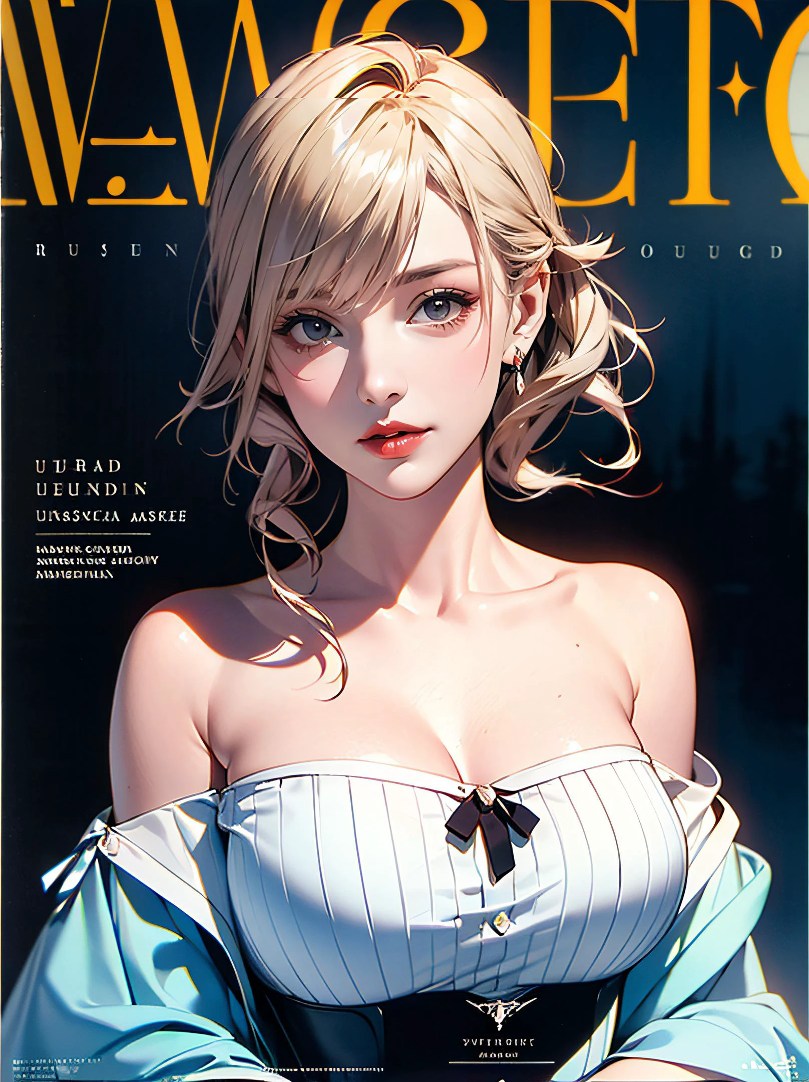 (masterpiece, best quality:1.4),(photorealistic:1.4)(realistic, photo-realistic:1.4),8k UHD,ultra high res,RAW,HDR,incredibly absurdres,
1girl, solo,perfect breasts,
(off-shoulder),source,vivid colours, romanticism,stunning gradient colors,
<lora:cover:0.6>,cover,magazine cover,
<lora:jean1:0.6>jeanrnd,jeangunnhildr,