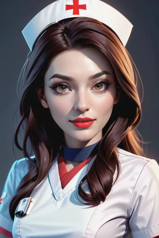 best quality, hyperdetailed, cutecore,  nurse