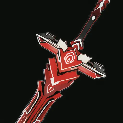 GenshinWeapon, claymore, a red and black claymore, highly_detailed, illustration, (((masterpiece))),(((bestquality))),((ultra-detailed)), <lora:GenshinWeapon-000010:1>