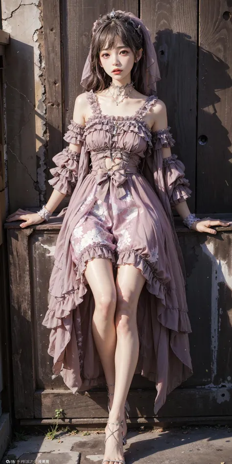 1girl, solo, full body, <lora:Dress No.9 V2.5 jhsy-000006:1>, jhsy \(manaka nemu\), valentine, slouching,, best quality, ultra high res, (photorealistic:1.4), masterpiece, highres, original, extremely detailed wallpaper