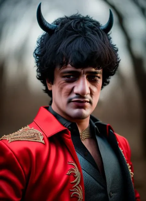 portrait of sks man (pity:1) dressed with ((detailed devil costume:1)), (outdoors:1.2), natural lighting, 4k, 8k, 8k realistic, sharp focus, intricate, high resolution, , <lyco:locon_perfecteyes_v1_from_v1_64_32:0.85> <lora:pity:1>