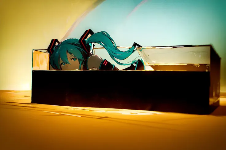 The young hatsune miku aqua fox couple having sex in a classroom add_detail, cowgirl pov add_detail, add internal xray creampie_detail:1, moan, pleasure face, blush, sweaty body, add heated_detail, horny teen,