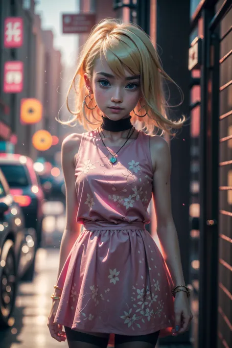 30 years old slender Mandy, blonde, pink dress, ttcolor, bokeh effect, <lora:Mandy-10:0.6>. <lora:BokehMecha:0.5> <lora:beauty_eyes:0.2> <lora:perfecteyes-000007:0.25> <lora:ttcolor_v2:0.25> <lora:ilse2.2:0.4>