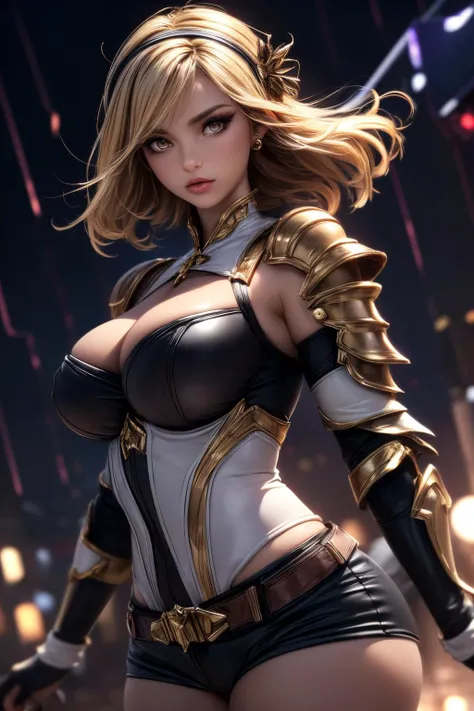 portrait, posture collar ball gag harness front , shoulders, golden hour, sunset, bokeh glamorous beautiful face, modern anime, fantasy, intricate, elegant, amazing detail, digital painting, artstation, concept art, smooth, sharp focus