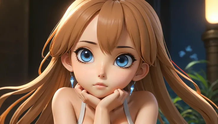 1girl,  <lora:dungeonbdsm:0.5>,, <lora:Asuna_image220_v1:0.5>, asuna \(blue archive\), sitting, (8k, masterpiece, best quality, ultra-detailed),  (an extremely delicate and beautiful)kawaii, cute, very big eyes, Aesthetic Anime Eyes, small face,  large breasts, cinematic lighting, , Intricate, High Detail, Sharp focus, dramatic,   masterpiece, best quality, ultra-detailed,, very thin waist,  <lora:SDXL_MassiveCowsLoRA_v1:0.1> breasts, cleavage, slim body,