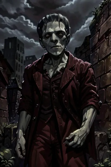 <lora:Frankenstein-10:0.8> frankenstein, man<lora:LCM_SD15:1.0>