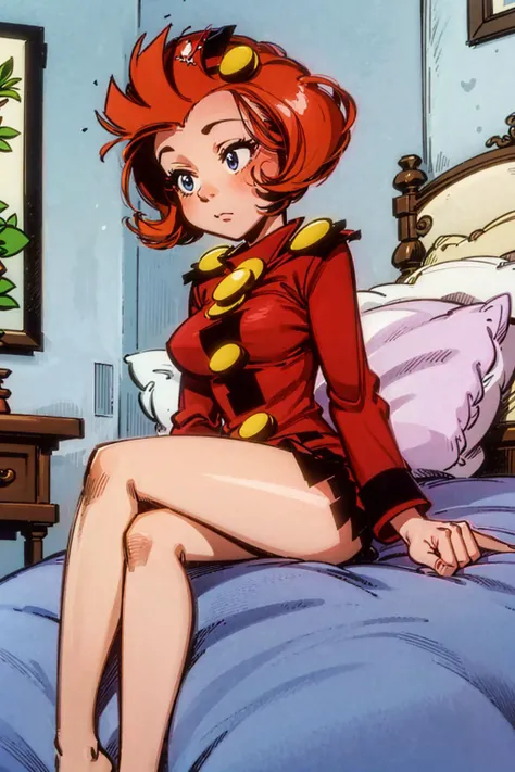 masterpiece, anime, detailled, high quality, 1girl, Spirou mom lying down, <lora:Spirou mom 2:0.8>, <lora:aftersex:1>,