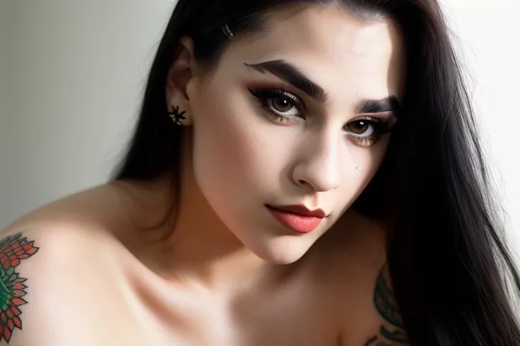 portrait of DEN_douji_sg, (headshot, face focus:1.2), beautiful eyes, detailed face, detailed lips,
(plain background:1.2),
bokeh, f1.4, 40mm, photorealistic, raw, 8k, textured skin, skin pores, intricate details, <lora:epi_noiseoffset2:1>, epiCRealism