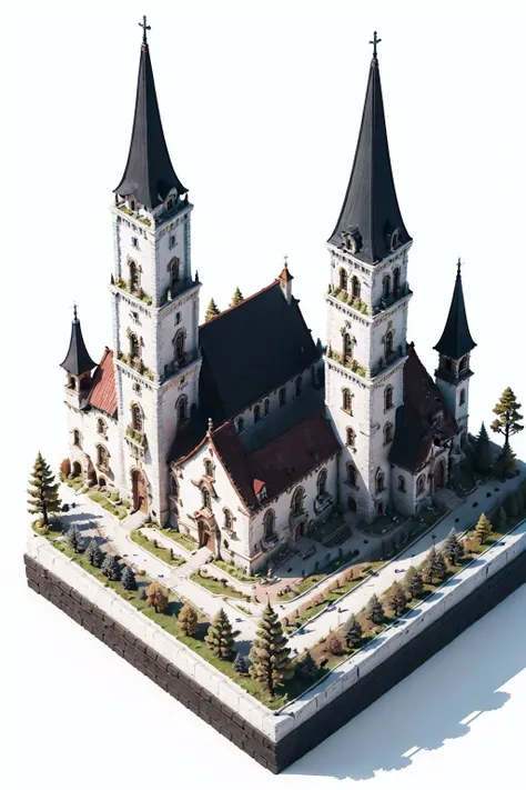 (masterpiece, best quality, high quality, highres, ultra-detailed),(white background:1.5),church,bell,tower,
3D,hyperrealism,high detail,hyper quality,FHD,8K,((masterpiece, best quality;1.3)), ultra detailed, 8k unity wallpapers, colorful, cinematic shadow, extremely detailed and beautiful background,vhd, shadering VRay,RTX,(realistic:1.5),
<lora:Block building:0.7>,