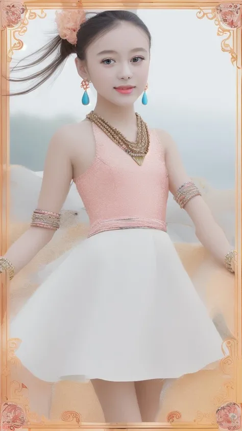 duckrita jewelry bracelet 1girl solo dress earrings red dress bangle 3d <lora:DuckRita:0.5>