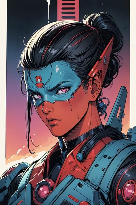 (best quality:1.1),original,(infected:1.3),(1980's manga style:1.2),(extreme detail:1.2),sci fi,spaceship,muted colors,inked art,<lora:more_details:0.5>