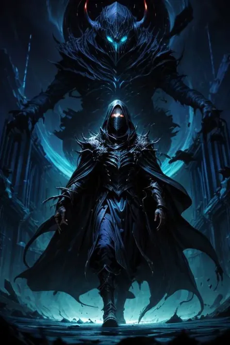 For an eternity, the darkness swelled within a ceaseless churn of its feeding, and then... silence. Such silence is deafening to those who listen for it. The abyss cast its gaze upon its source. The first lurching movement of boundaries drawn long before the dawn. A claimant has arrived. You may know who. You wish to know why.