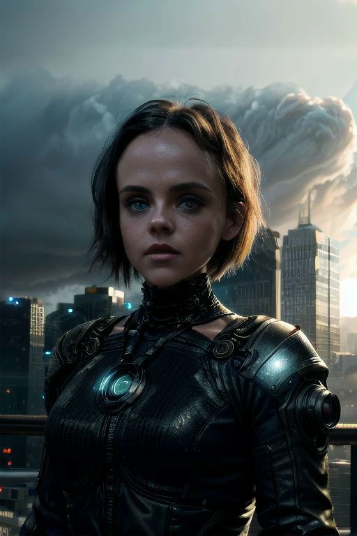 Cinematic film still masterpiece, Christina Ricci