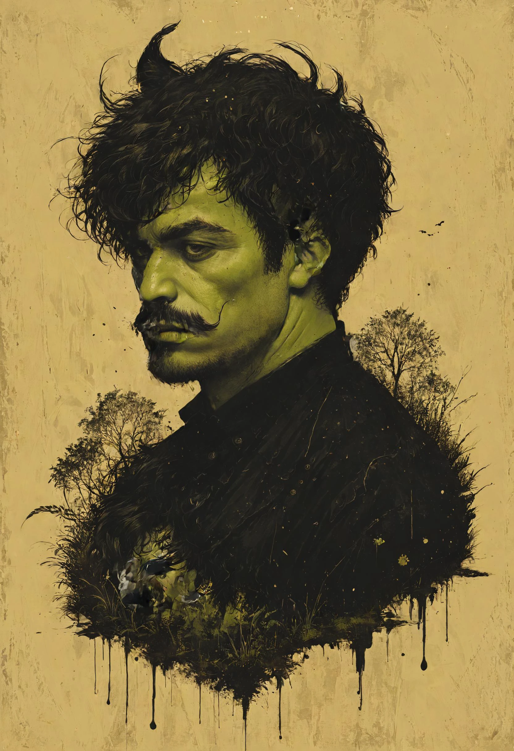 King poetical dingbat, hip cat science, Theoretical ink splat, scope that, Wingding, impeccable Hulk stache, Versailleâ
oakâ
path, <lora:xl_more_art-full_v1:0.4>, Back lighting, <lora:Misty_Vintage:0.8>, <lora:pastel_colors_xl_v3:0.7>