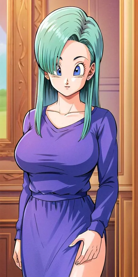 <lora:buruma_brief_olderV2:0.7>,buruma_brief_older, buruma_dbz_futuretimeline, standing, solo, large_breasts, masterpiece, best quality, detailed face, detailed eyes, highres,