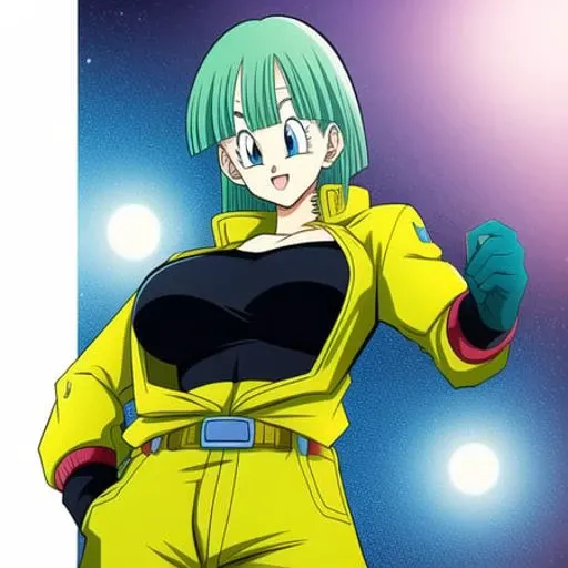 buruma_brief_older, Buruma_DBZ_Namek, large_breasts, blue_eyes, <lora:Buruma_Brief_older:.55>