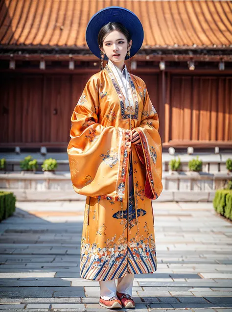 shiny skin best quality, masterpiece, Nhat Binh,
1girl, solo, long hair, black hair, ((white clothes)),, long sleeves, ((wide sleeves)), jewelry, standing, earing, bowhair
masterpiece, best quality,1girl , looking at viewer, full body,
ancient building background
<lora:Nhat_Binh:0.7>, masterpiece,ultra realistic,32k,extremely detailed CG unity 8k wallpaper, best quality