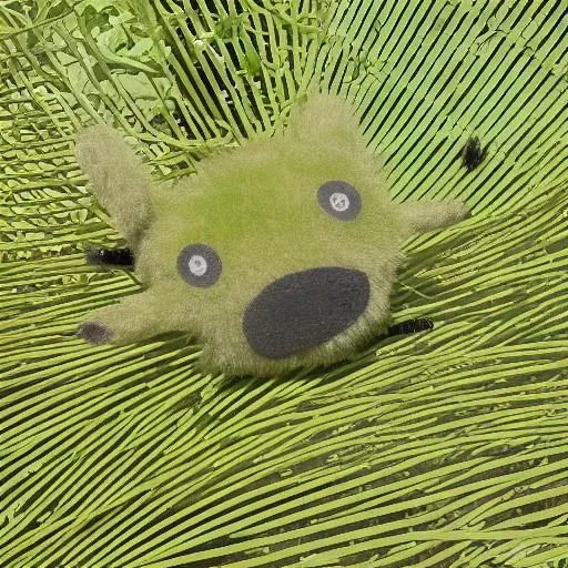 nature, :d, solo, english text, pokemon (creature), green theme