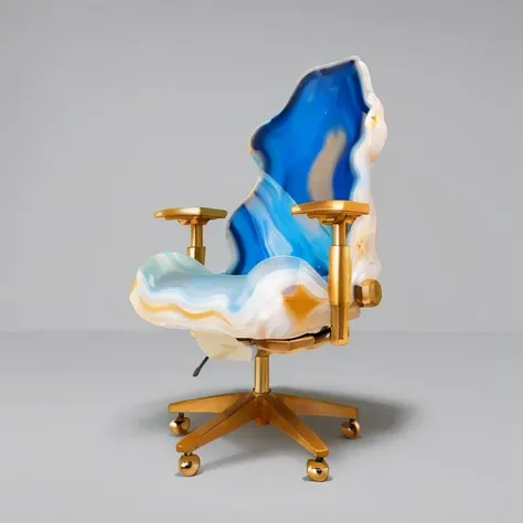 [[<lora:Yuhua-000006:0.8>, Yuhua, agate|office chair]:office chair:0.6], simple background