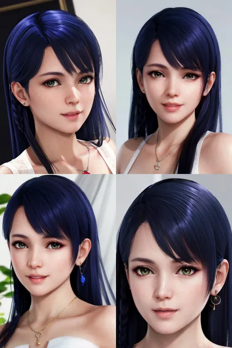 <lora:doa_nanami-v2:0.7> nanami, portrait, face