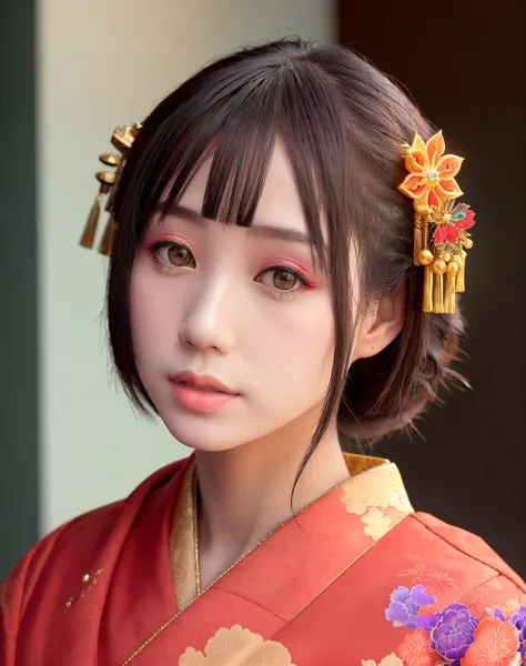 Masterpiece, absurdres,award winning photo, extremely detailed, amazing, fine detail, extremely detailed eyes and face, by lee jeffries nikon d850 film stock photograph 4 kodak portra 400 camera f1.6 lens rich colors hyper realistic lifelike texture dramatic lighting unrealengine trending on artstation cinestill 800 tungsten, beautiful woman ,
<lora:Kanzashi_Headwear:1>,kanzashi headwear, a woman in a kimono ,wearing kanzashi headwear, long straight hair