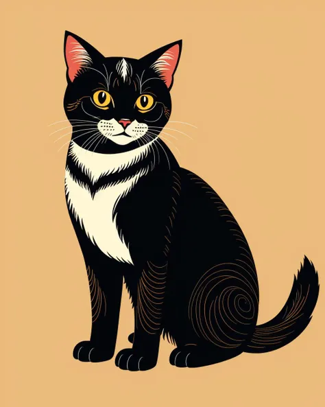 best quality,masterpiece,highly detailed,ultra-detailed, <lora:neg4all_bdsqlsz_V3.5:-1> <lora:Vectorart_last:3>:Vector arts
cat
simple background,