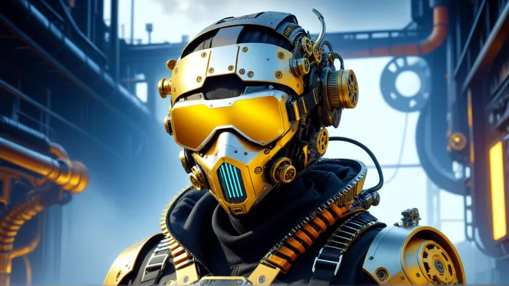 ((best quality)), ((masterpiece)), ((realistic,digital art)), (hyper detailed), Post-apocalyptic Wasteland Roof Vent,scifi, realistic, nose, cyborg, octane rendering, raytracing, volumetric lighting, Backlit,Rim Lighting, 8K, HDR, <lora:Digital_Madness:0.8>