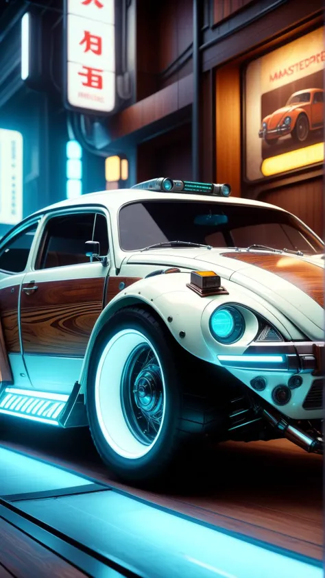 <lora:CyberpunkWorldXL:1>CyberpunkWorld enormous Conveyance, underbody lights, heated windshield, underglow lights, bug deflector, custom upholstery, marble, weathered,  faux woodgrain,
, cyberpunk, sci-fi, tech, 24mm, (analog, cinematic, film grain:1.3), Bokeh DOF, (Masterpiece:1.3) (best quality:1.2) (high quality:1.1)