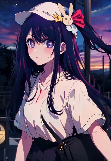 (masterpiece), illustration, (best quality), delicate details, (starpupil:1.2), (close-up:1.2), (eye focus:1.2), <lora:loconOfHoshinoAiOshi_v10:0.6>,