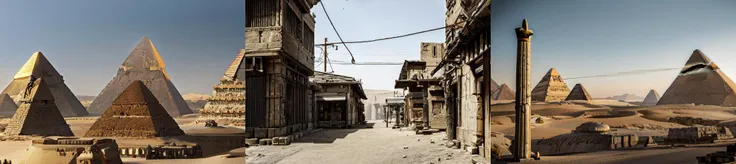 (otherworldly, otherworldly atmosphere, otherworldly appearance), highly insanely detailed, masterpiece, top quality, best quality, highres, 4k, 8k, RAW photo, ((ancient egyptian theme:1.2)),
outdoors, no humans, <lora:0180 Messy urban village_v1:1>, ruanyi0180, utility pole, power lines, clothesline, official art, (fantasy world)