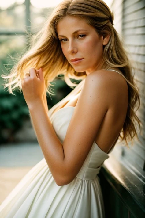 RAW photo, alessia marcuzzi wearing an elegant dress, 8k uhd, dslr, soft lighting, high quality, film grain, Fujifilm XT3 <lora:alessiamarcuzzi2:0.95>