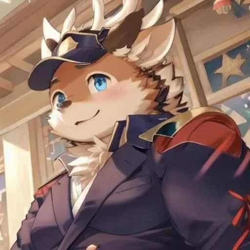 perfect eyes, cute eyes, (extremely detailed CG unity 8k wallpaper,masterpiece, best quality, ultra-detailed), (best illumination, best shadow, an extremely delicate and beautiful), dynamic angle, floating, finely detail, Depth of field (bloom), (shine), glinting stars, classic, (illustration), (painting), (sketch), Kazusa_Tamacolle:1.3, hat, uniform, jacket, pants, chubby, cute, japanese clothes,  <lora:kazusa:0.9>