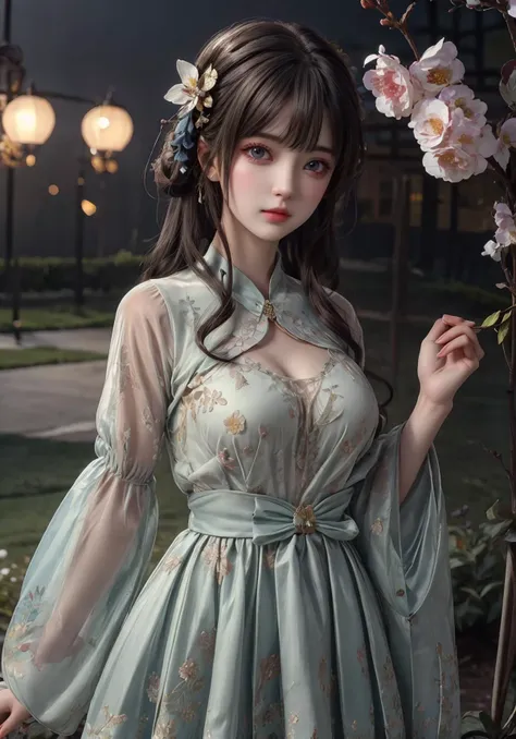 1girl,((solo)),((ultra-detailed)),in the field,overexposure,extremely detailed cg 8k wallpaper,extremely delicate and beautiful,highly detailed,cinematic lighting,(cinematic highlight hair),(best quality),((masterpiece)),stand \(jojo\),perfect eyes,
in spring,dusk,hair ornament,jewelry,
Tyndall effect,hdr,pixel-perfect duplicate,exquisite face,outskirts,hdr,<lora:more_details_2:0.4>,<lora:sexy_beauty:0.3>,<lora:side_buns_hairstyle:0.3>,<lora:Sexy nightgown Chinese Hanfu(84):0.3>,