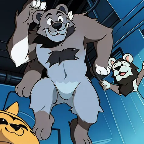 <lora:Cowboy_Bebop:0.6> super baloo disney animated serie