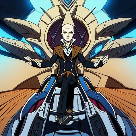 <lora:Cowboy_Bebop:0.6> professor xavier xmen animated serie