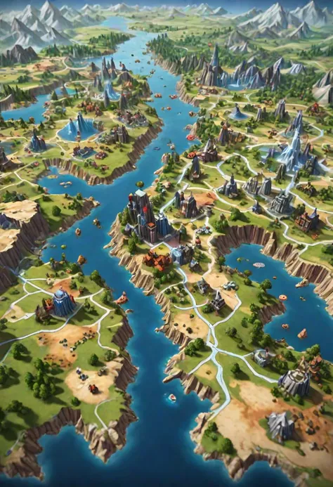 world video game map screen