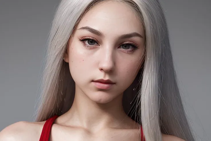 portrait of DEN_skylor_voxeMK3 headshot, silver hair, plain black background, shadows, 1girl, solo, plain red top, dramatic lighting,
photorealistic, high detail, <lora:epi_noiseoffset2:1>, detailed skin, texture, 8k, high res, intricate,