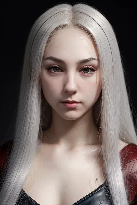 portrait of DEN_skylor_voxeMK3 headshot, silver hair, plain black background, shadows, 1girl, solo, plain red top, dramatic lighting,
photorealistic, high detail, <lora:epi_noiseoffset2:1>, detailed skin, texture, 8k, high res, intricate,